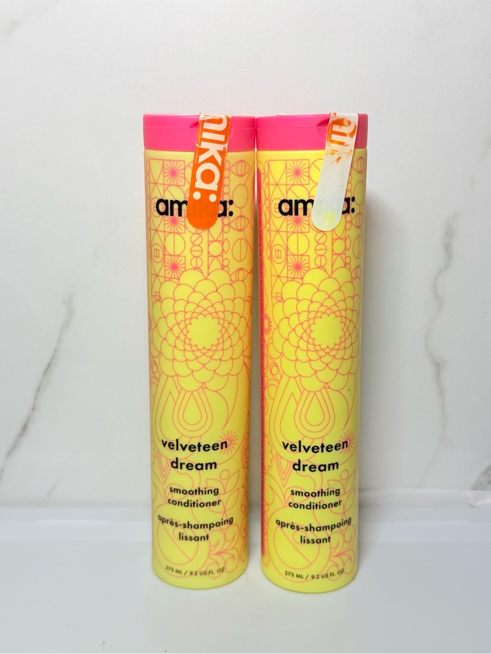 amika Velveteen Dream Smoothing Conditioner — 2 pack 9.2 oz each NEW MSRP $56